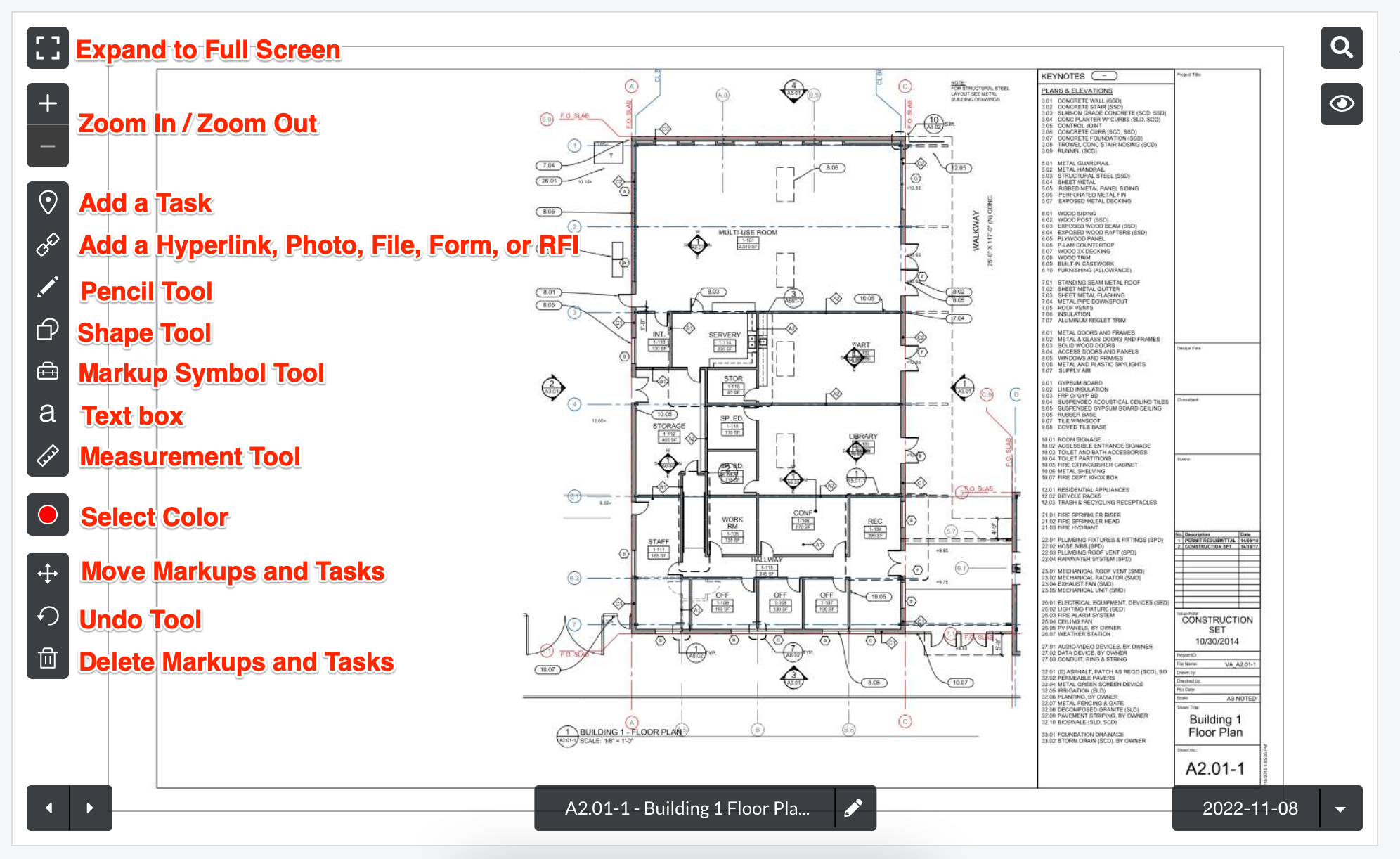 Plan View and Markup Tools () Knowledge Base