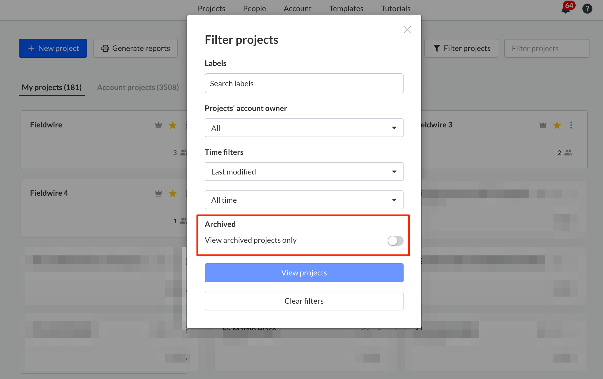 How to Create a Project and Use the Project Dashboard on Web ...