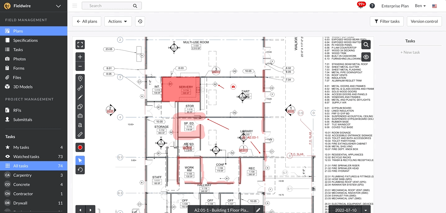 move multiple markups at once.gif