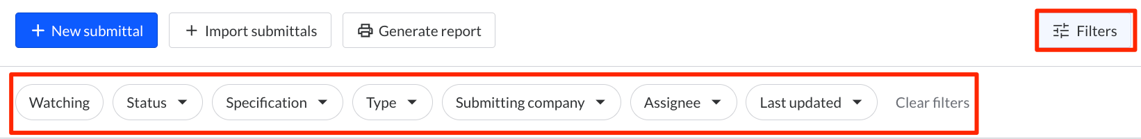 Submittal Filter.png