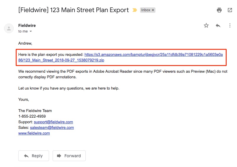 How do I export (and print) plans as PDFs and view markups? – Knowledge ...