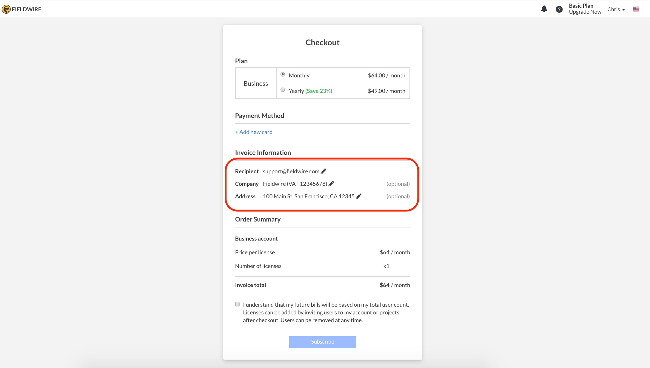 How do I add a VAT number to my invoice receipts? – Knowledge Base