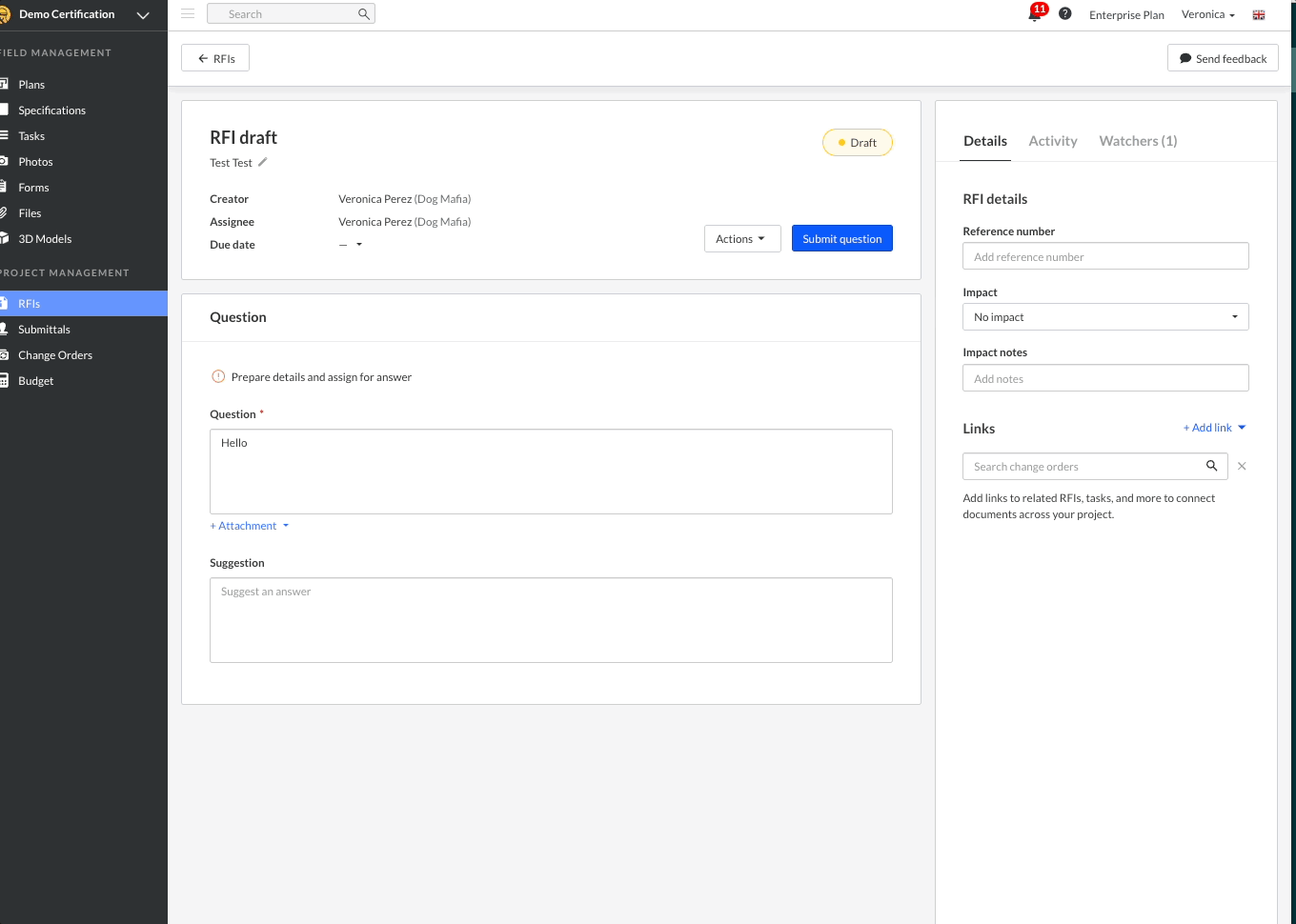 Create CO from RFI.gif